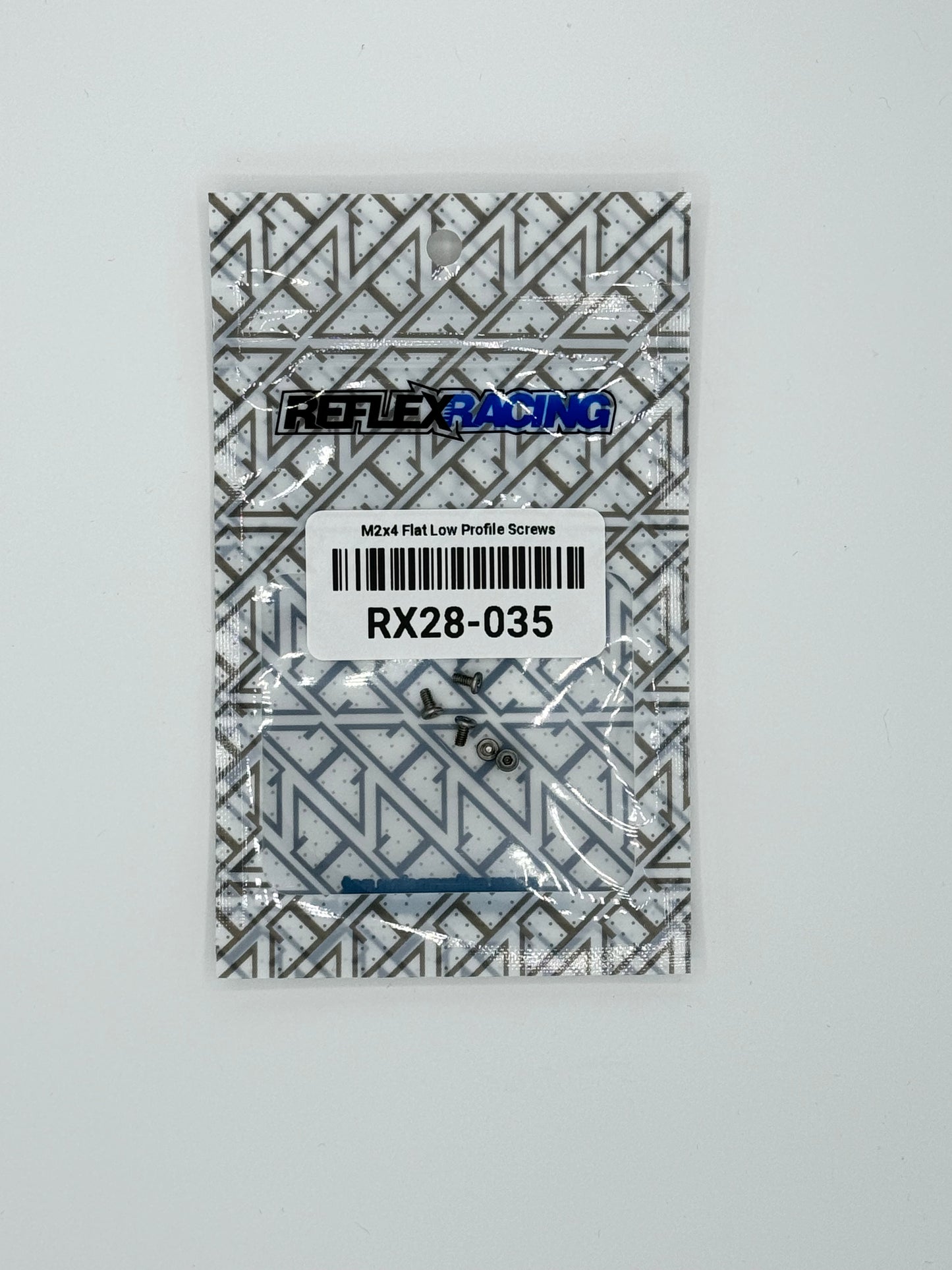 REFLEX RACING RX28 M2X4 LOW PROFILE HEAD SCREWS (5PCS) RX28-035