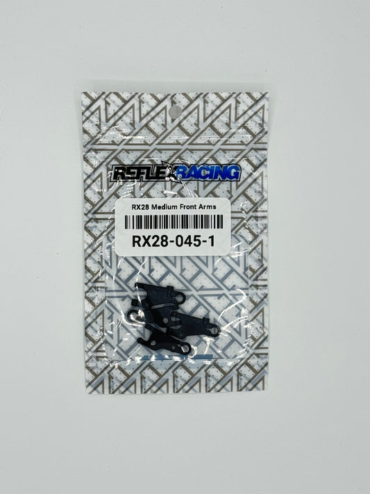 REFLEX RACING RX28 G2 A ARMS (BLACK-MEDIUM) RX28-045-1