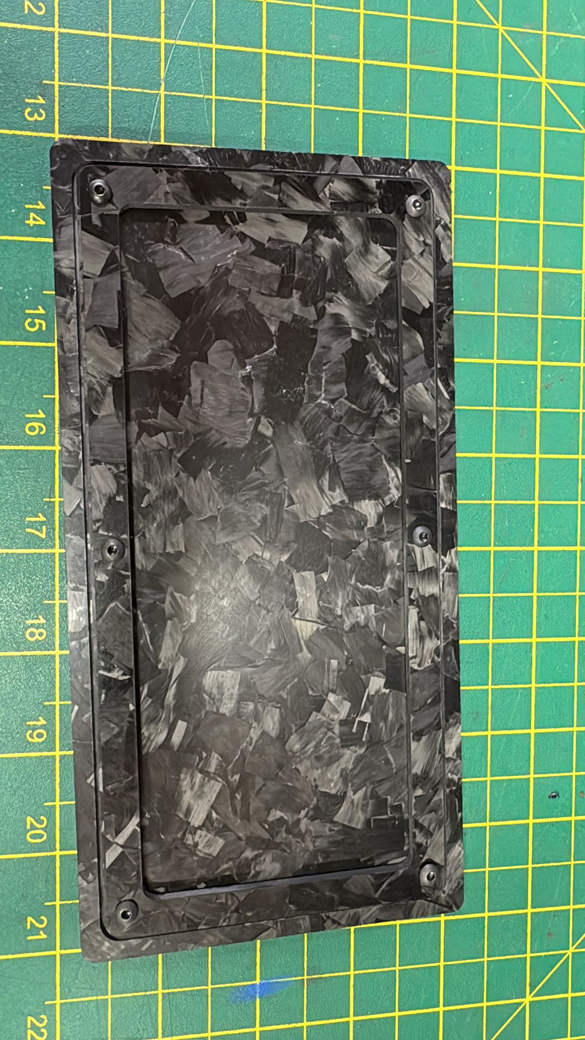 Forged Carbon Tool Tray (available to custom order)