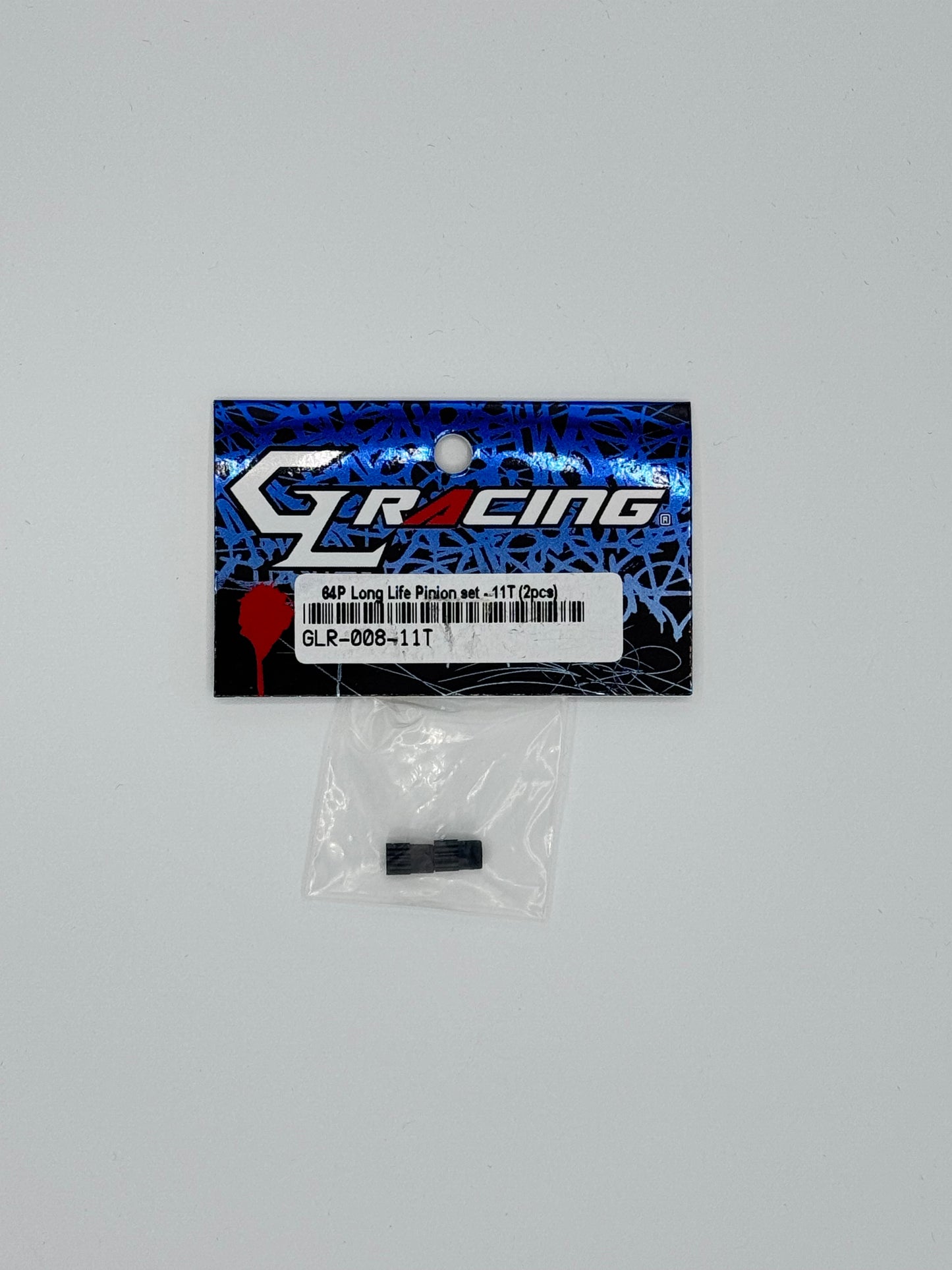 GL Racing 64P Longlife Pinion set 11T (2pcs)* GLR-008-11T