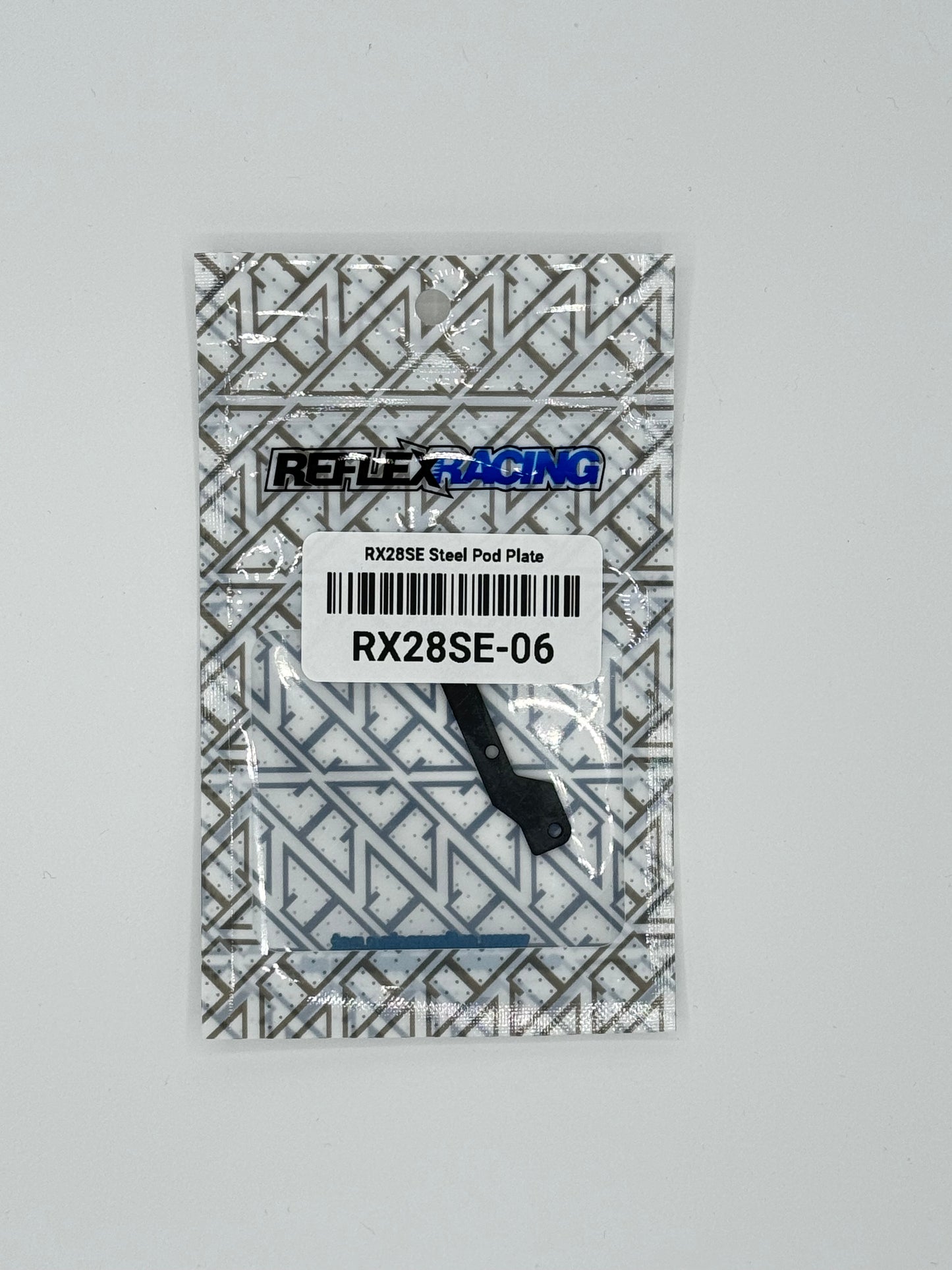 REFLEX RACING RX28SE STAINLESS STEEL POD PLATE RX28SE-06