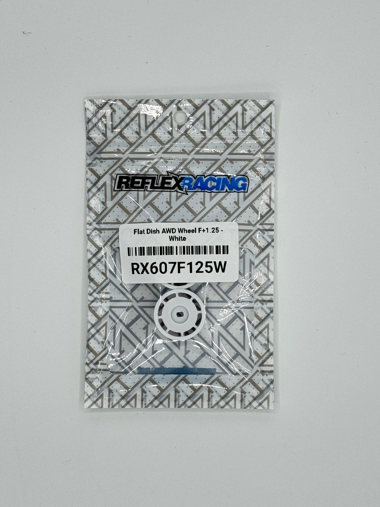 Reflex Racing Flat Dish AWD Wheel F+1.25 - White RX607F125W