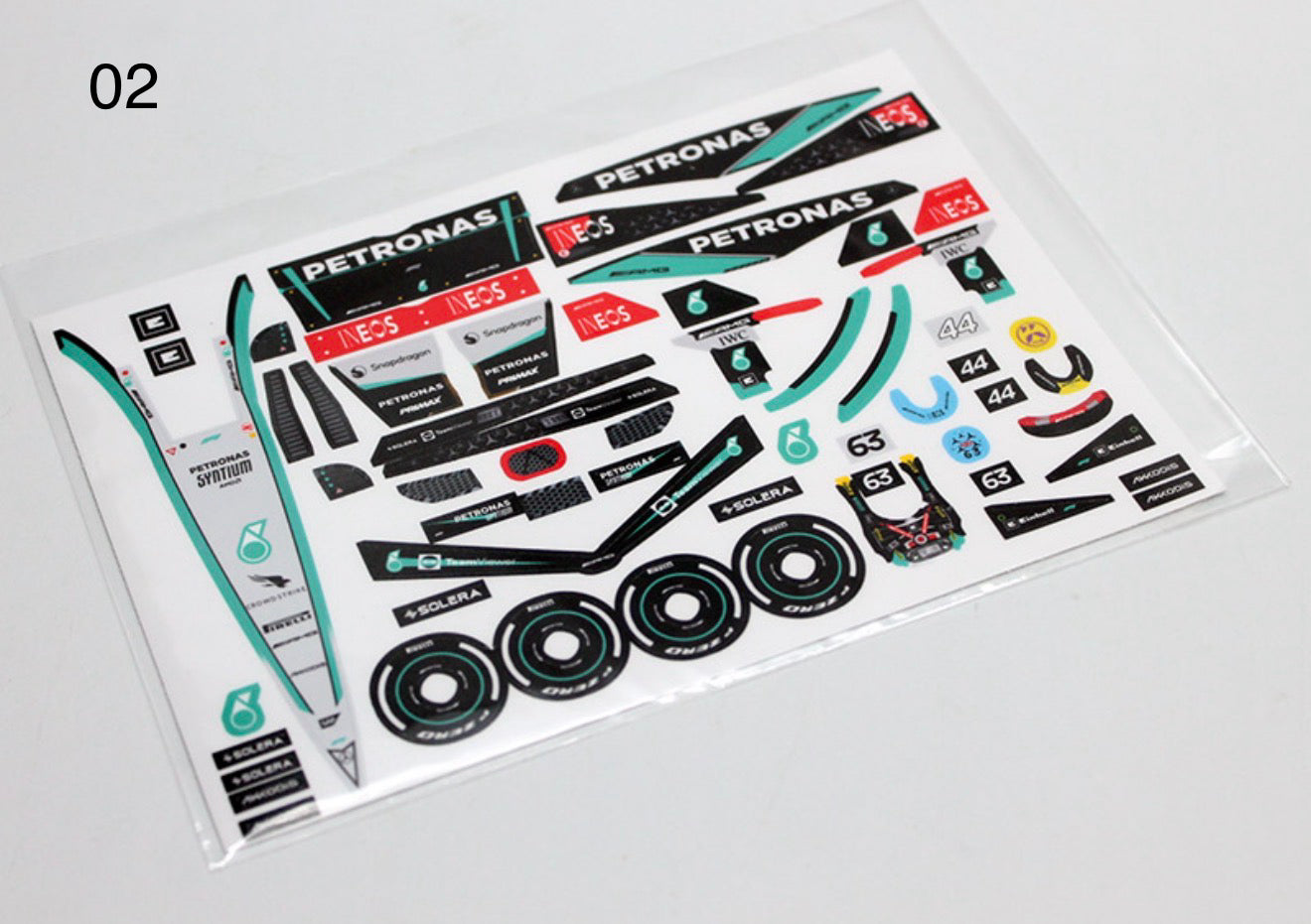 Raceway RC RCR002 FX28 Decal Set - Type MB