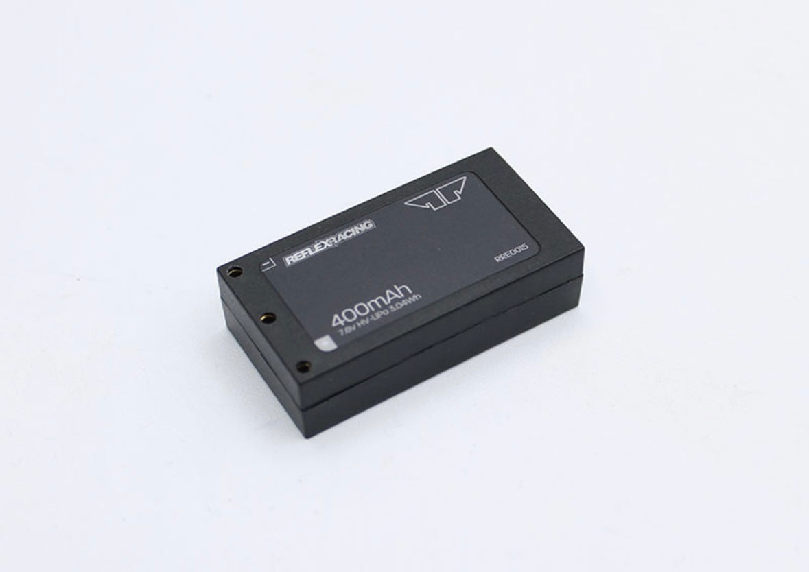 Reflex Racing Hard Case 7.6v LiHV Lipo 400mAh Racing Battery RRE015