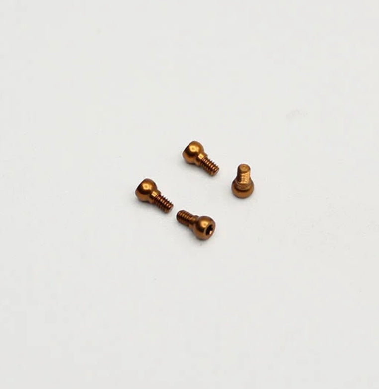 REFLEX RACING RX28-018 7075 T6 HARDCOATED 3.5MM BALL STUDS (4PCS)