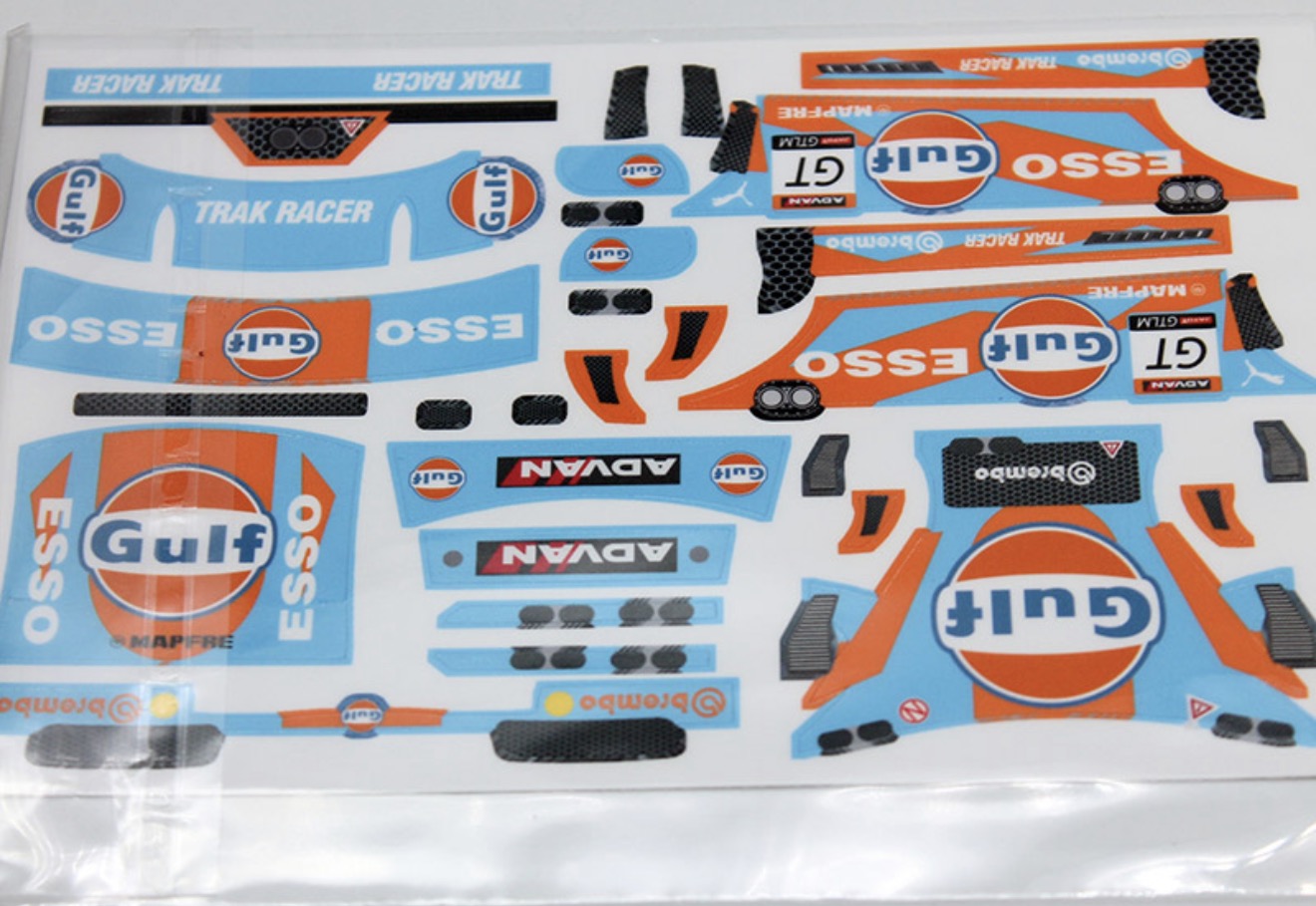 Raceway RC Jomurema GT-01 Decal Set - Theme 8 RCR030