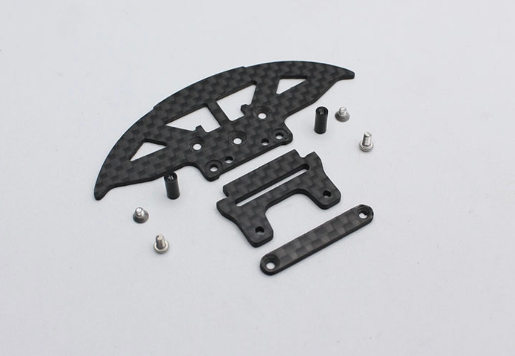 RX546 Reflex Racing PN Racing C9 Carbon Fiber Bumper and Clip Set RX546