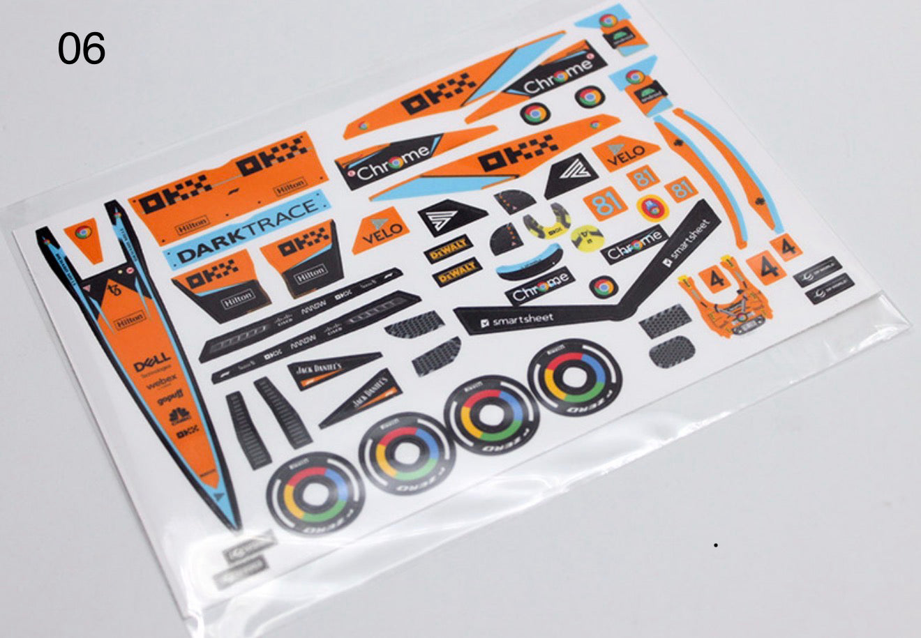 Raceway RC RCR006 FX28 Decal Set - Type MC