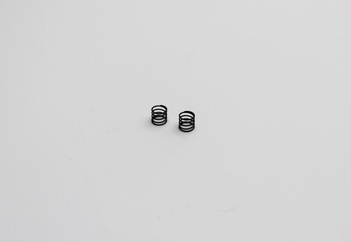 Reflex Racing FX28 Front Springs V2 - Extra Hard (Black) RX28A-17-XH