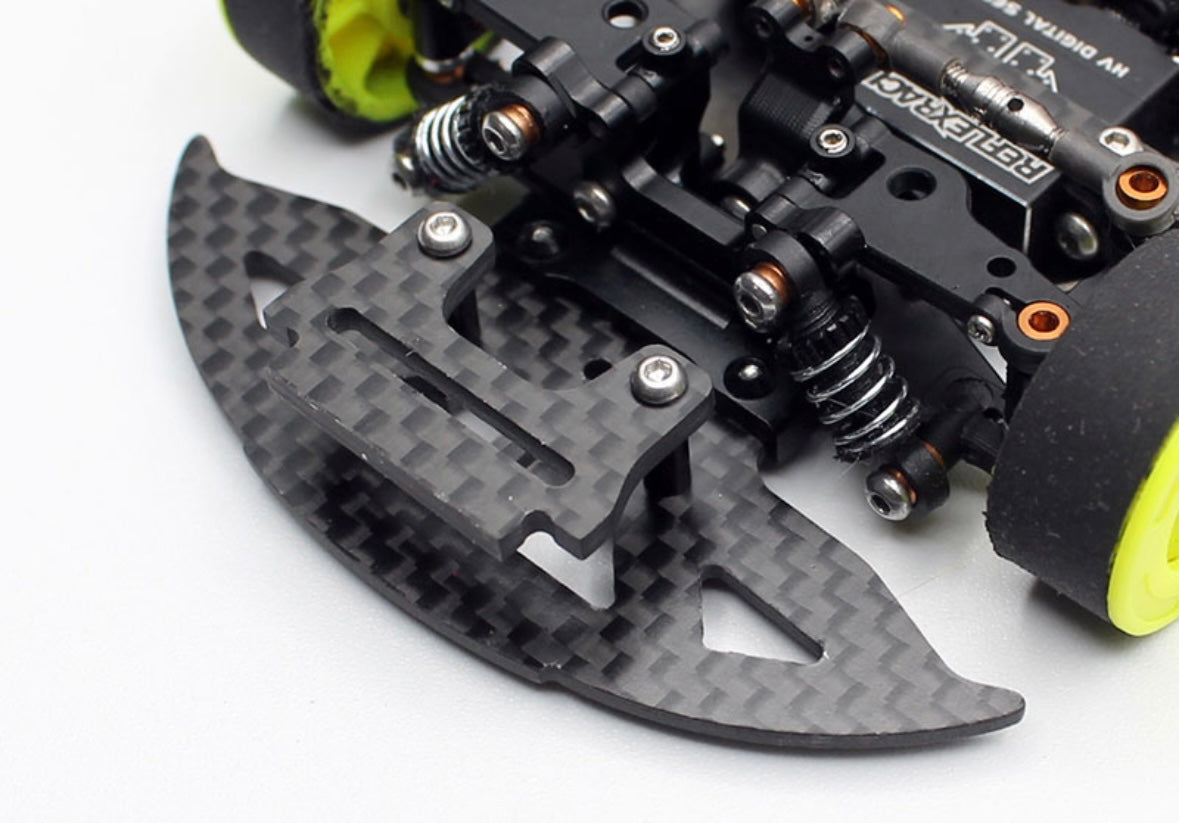 RX546 Reflex Racing PN Racing C9 Carbon Fiber Bumper and Clip Set RX546