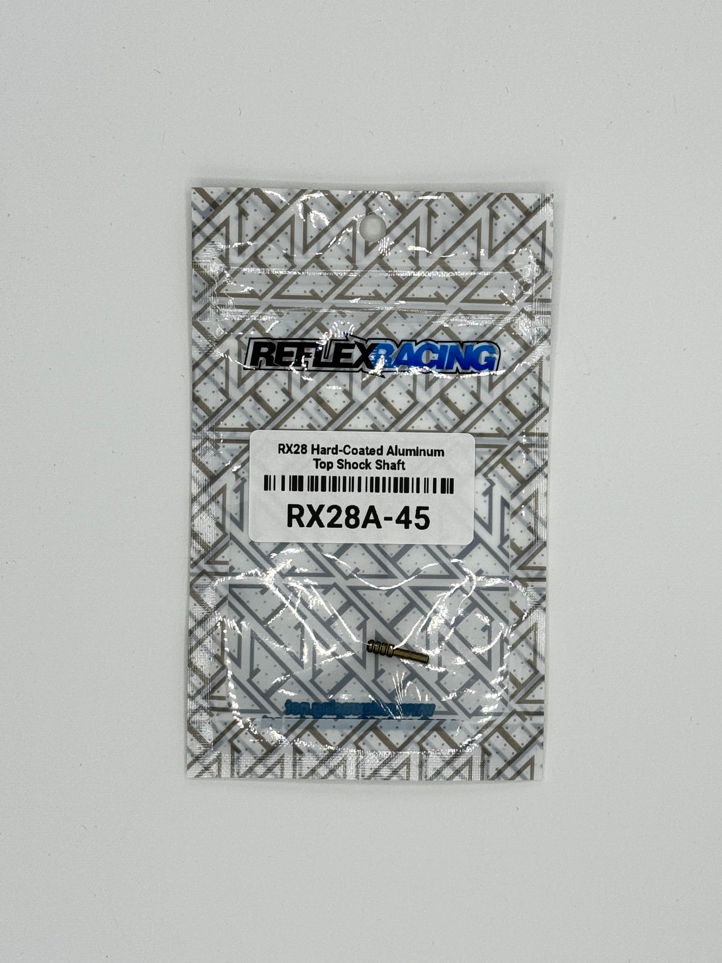 Reflex Racing RX28 Hard-Coated Aluminum Top Shock Shaft RX28A-45