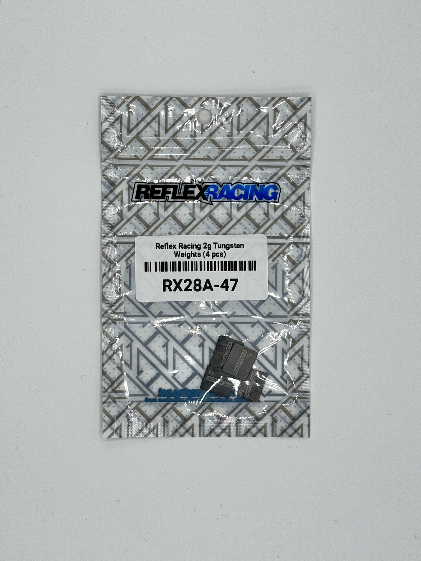 Reflex Racing 2g Tungsten Weights (4 pcs) RX28A-47