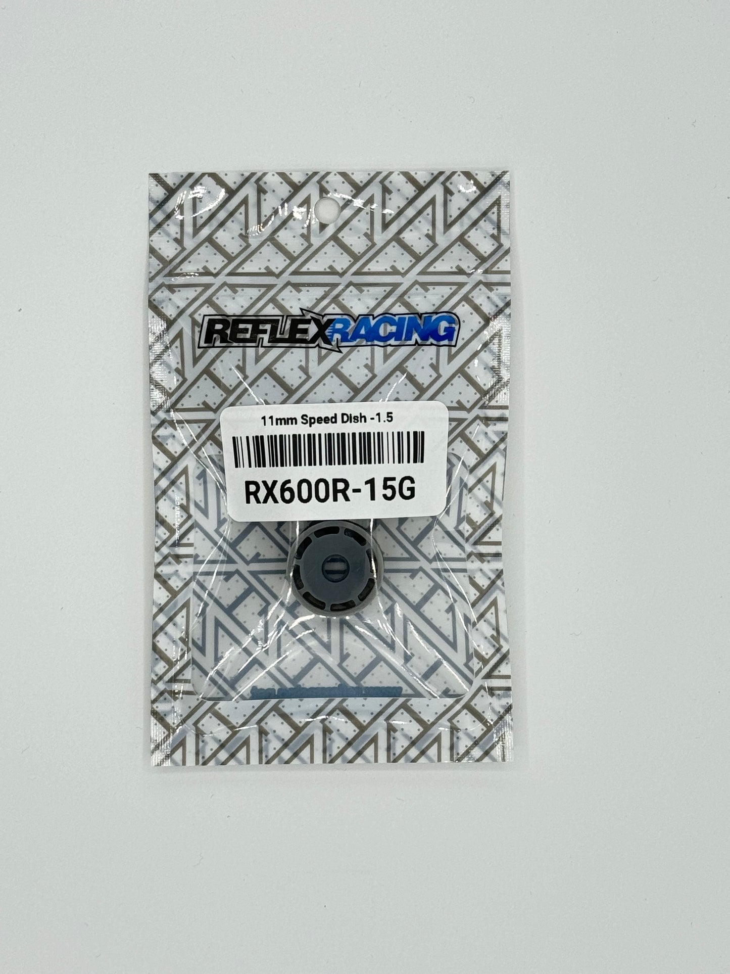 Reflex Racing Front 11mm -1.5 Offset Grey RX600R-15G
