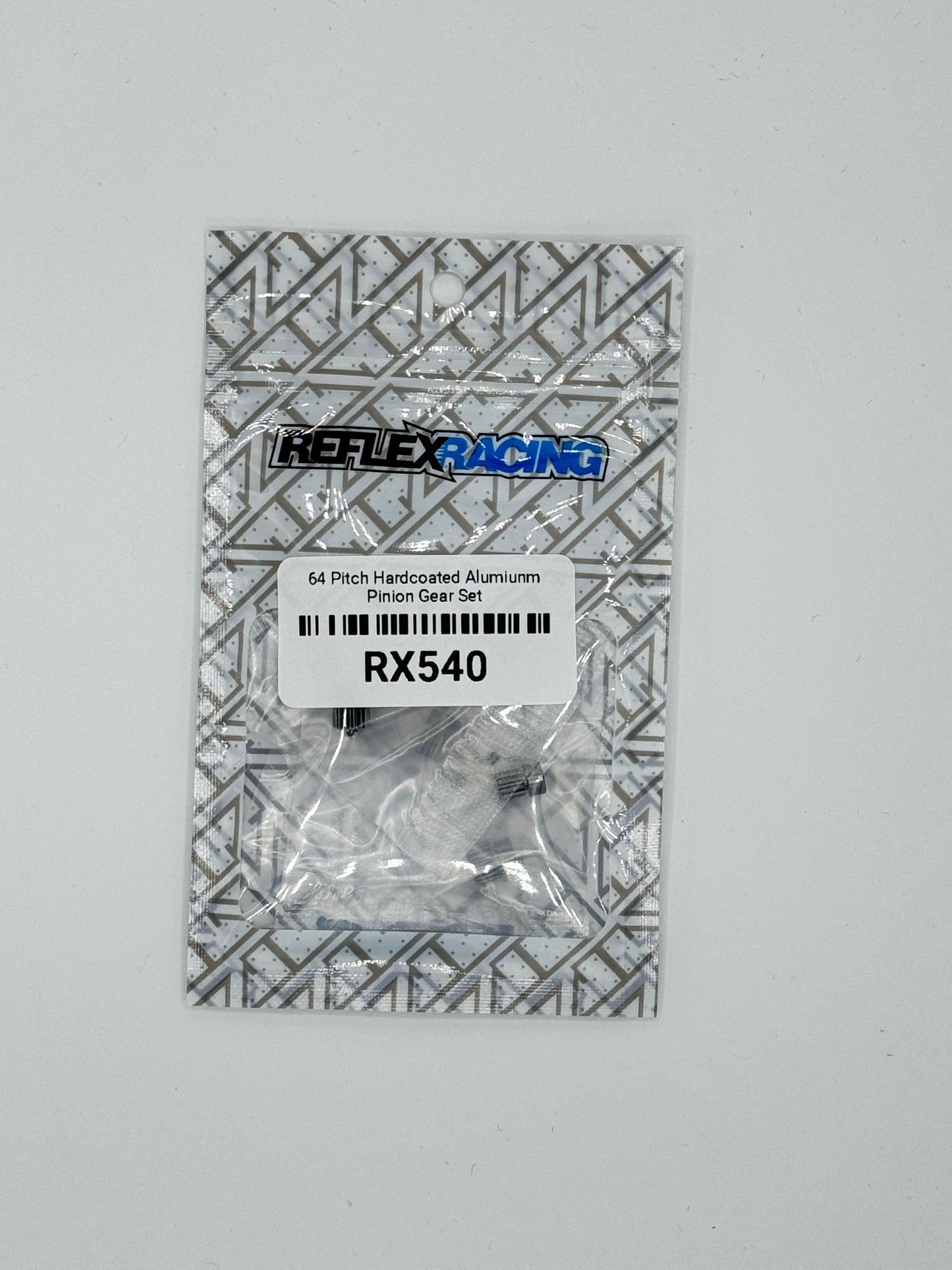 Reflex Racing 64 Pitch Hardcoated Alumiunm Pinion Gear Set RX540V2
