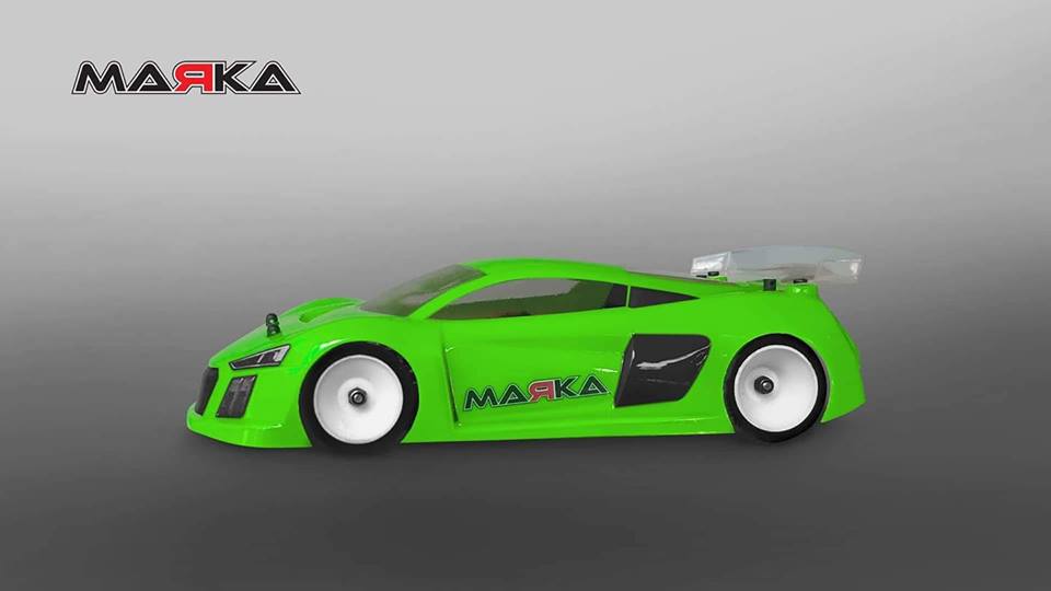 Marka RK408 Lexan Body 98mm MRK-8021-07 (regular thickness)