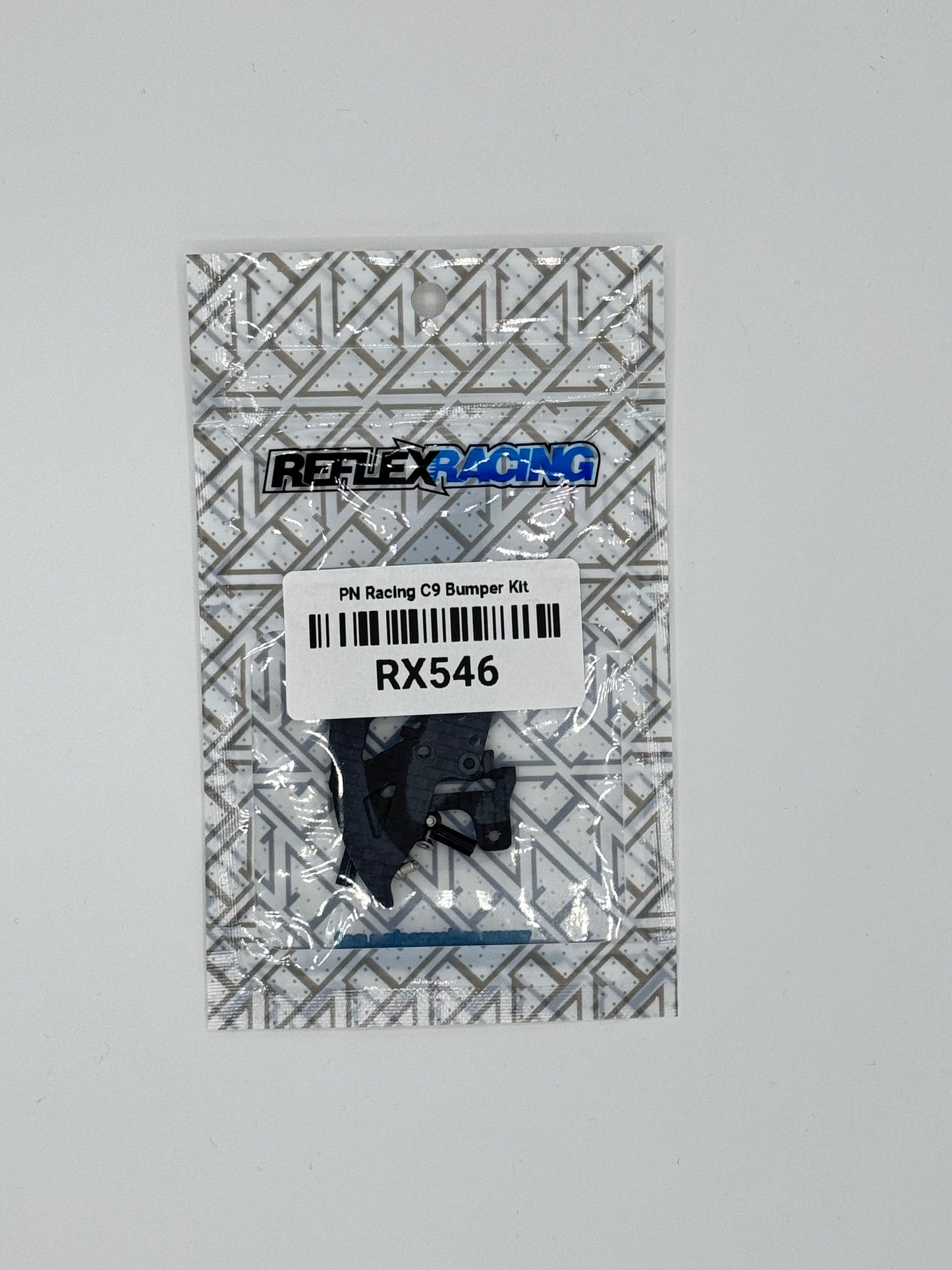 RX546 Reflex Racing PN Racing C9 Carbon Fiber Bumper and Clip Set RX546