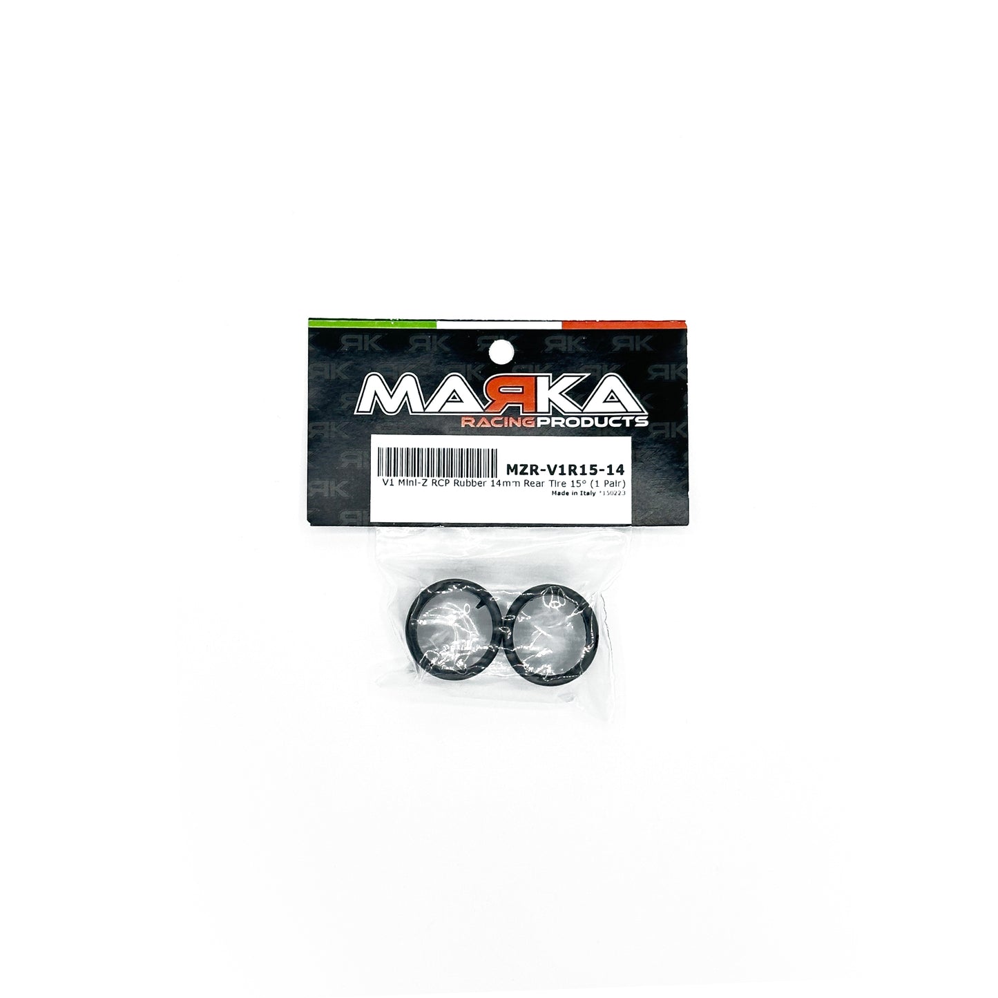 MZR-V1R15-14 V1 Mini-Z RCP Rubber 14mm Rear Tire 15
