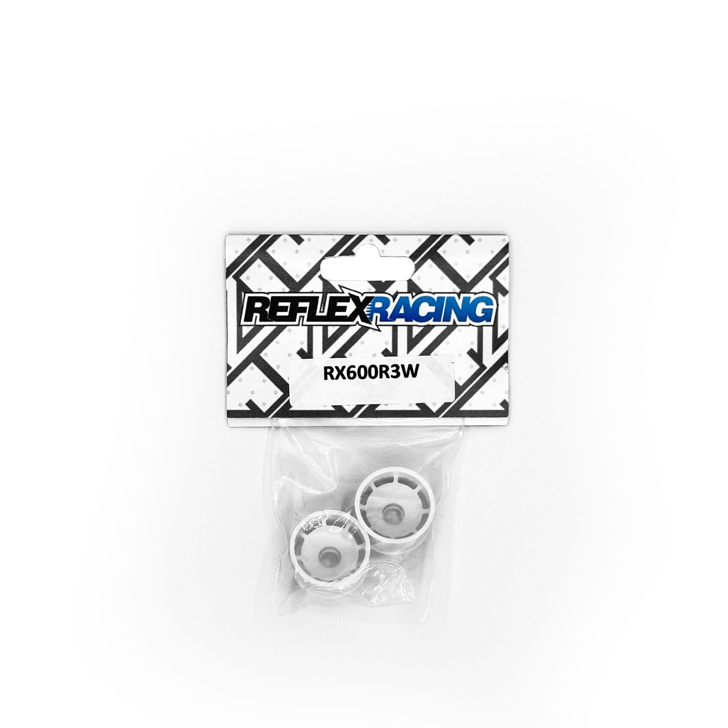 Reflex Racing Rear Wheels 11mm 3-Offset White RX600R3W