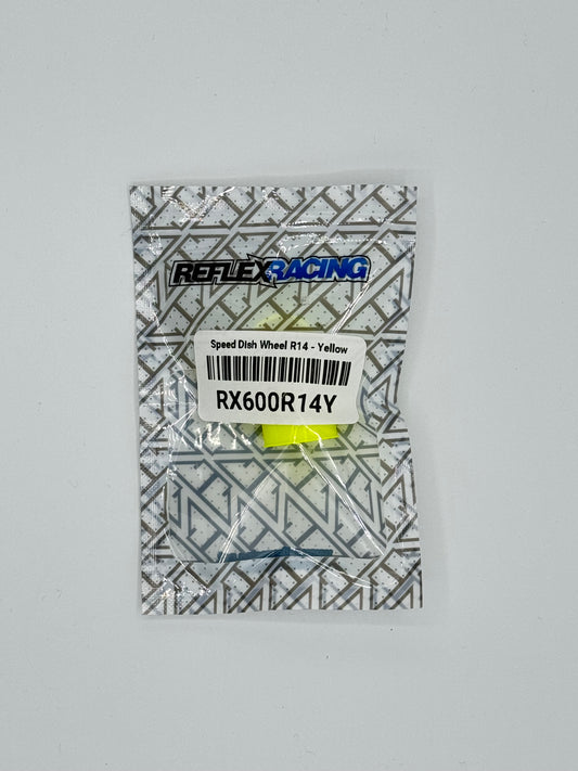 Reflex Racing Rear Wheels 14mm Yellow RX600R14Y