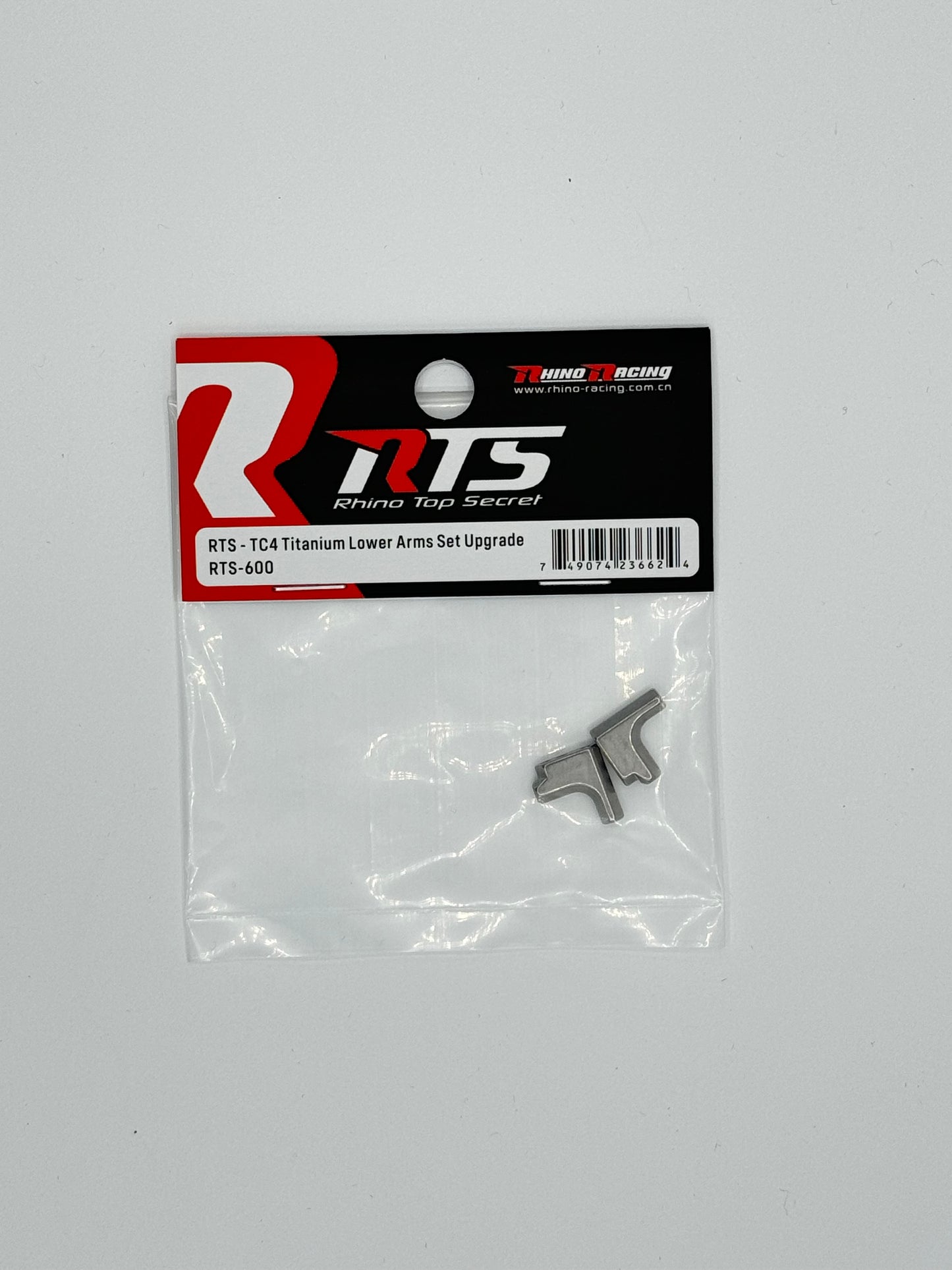 Rhino Racing RTS – TC4 Titanium Lower Arm Set Upgrade – RTS-600