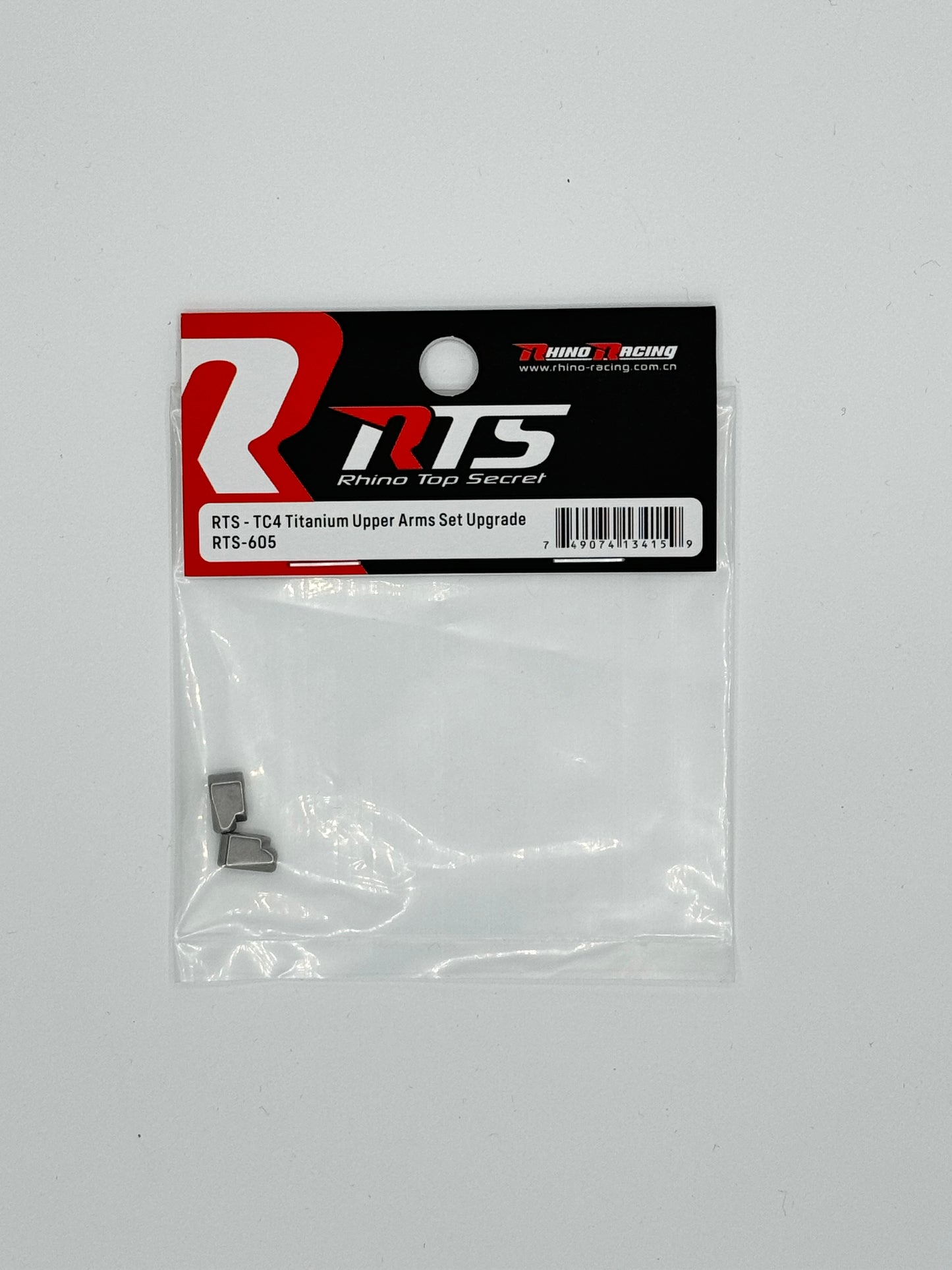 Rhino Racing RTS – TC4 Titanium Upper Arm Set Upgrade – RTS-605