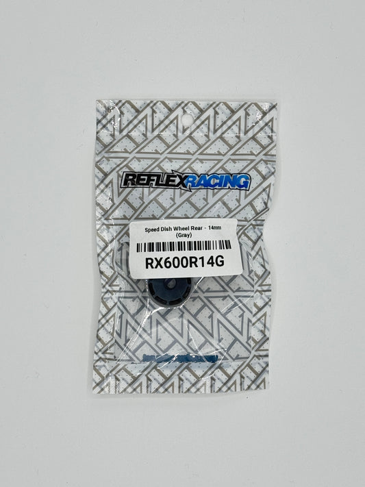 Reflex Racing Rear Wheels 14mm Grey RX600R14G
