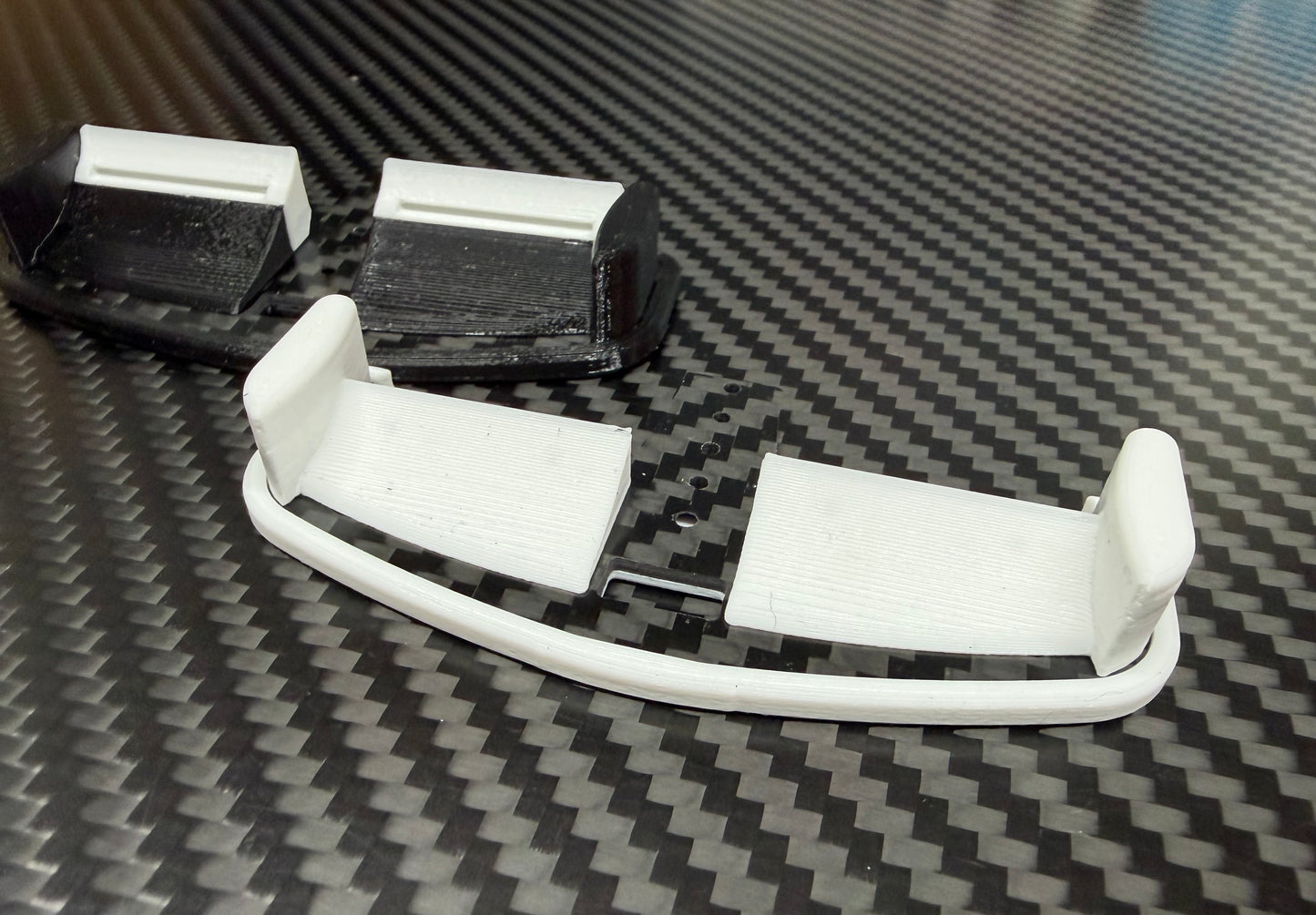 Sleek RC FX28 Front Wing V2 PN Legal White