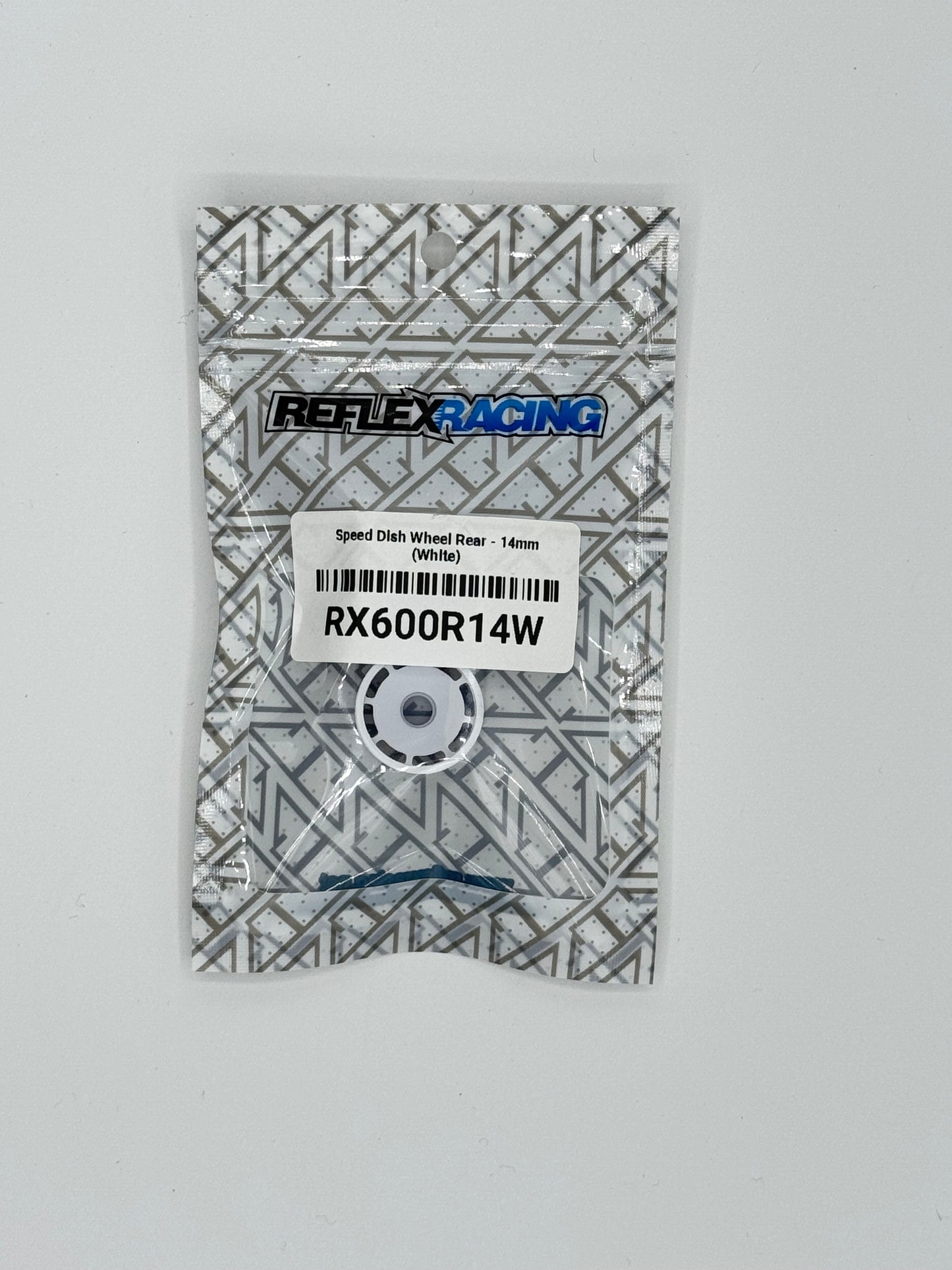 Reflex Racing Rear Wheels 14mm White RX600R14W