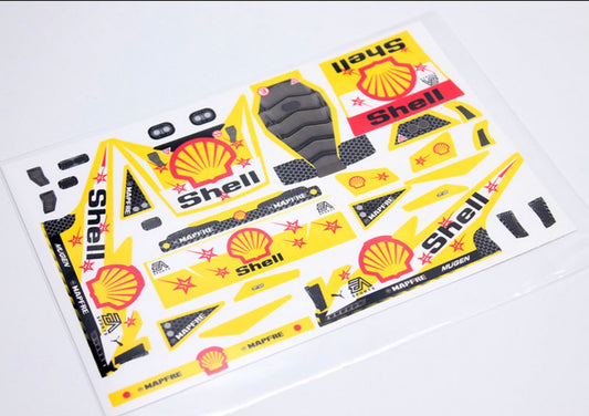 Raceway RC Mako Decal Set - Theme 5 RCR021