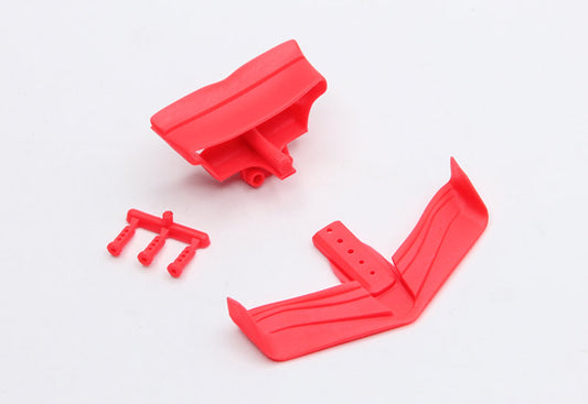 Reflex Racing FX28 Wing and Post Set - Red FX28-012-RD