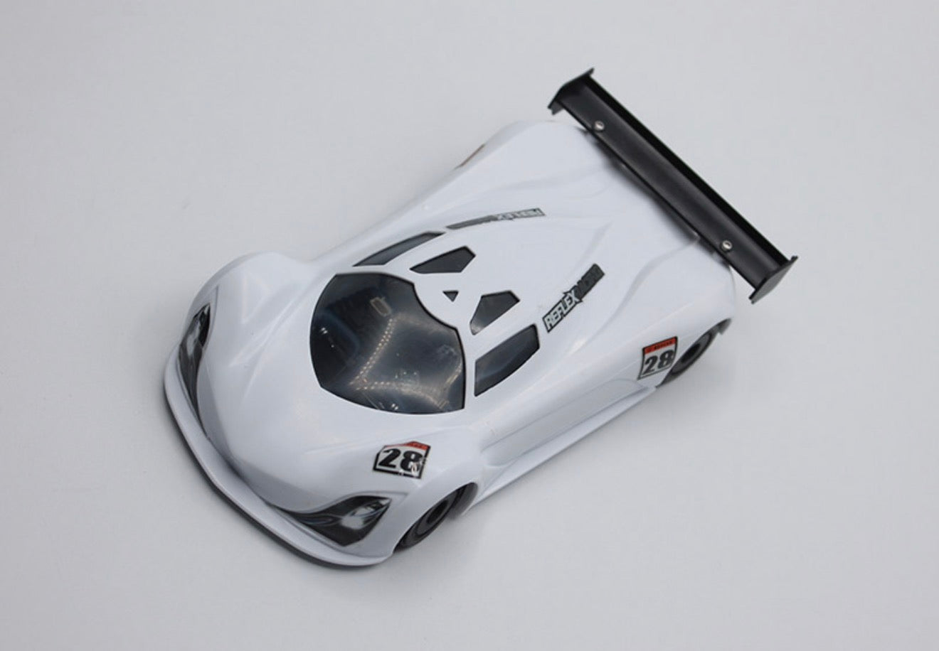 Reflex Racing MF-1 ABS Plastic Body Set (White) RAW-001-WT