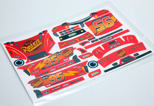 Raceway RC Jomurema GT-01 Decal Set - Theme 1 RCR012
