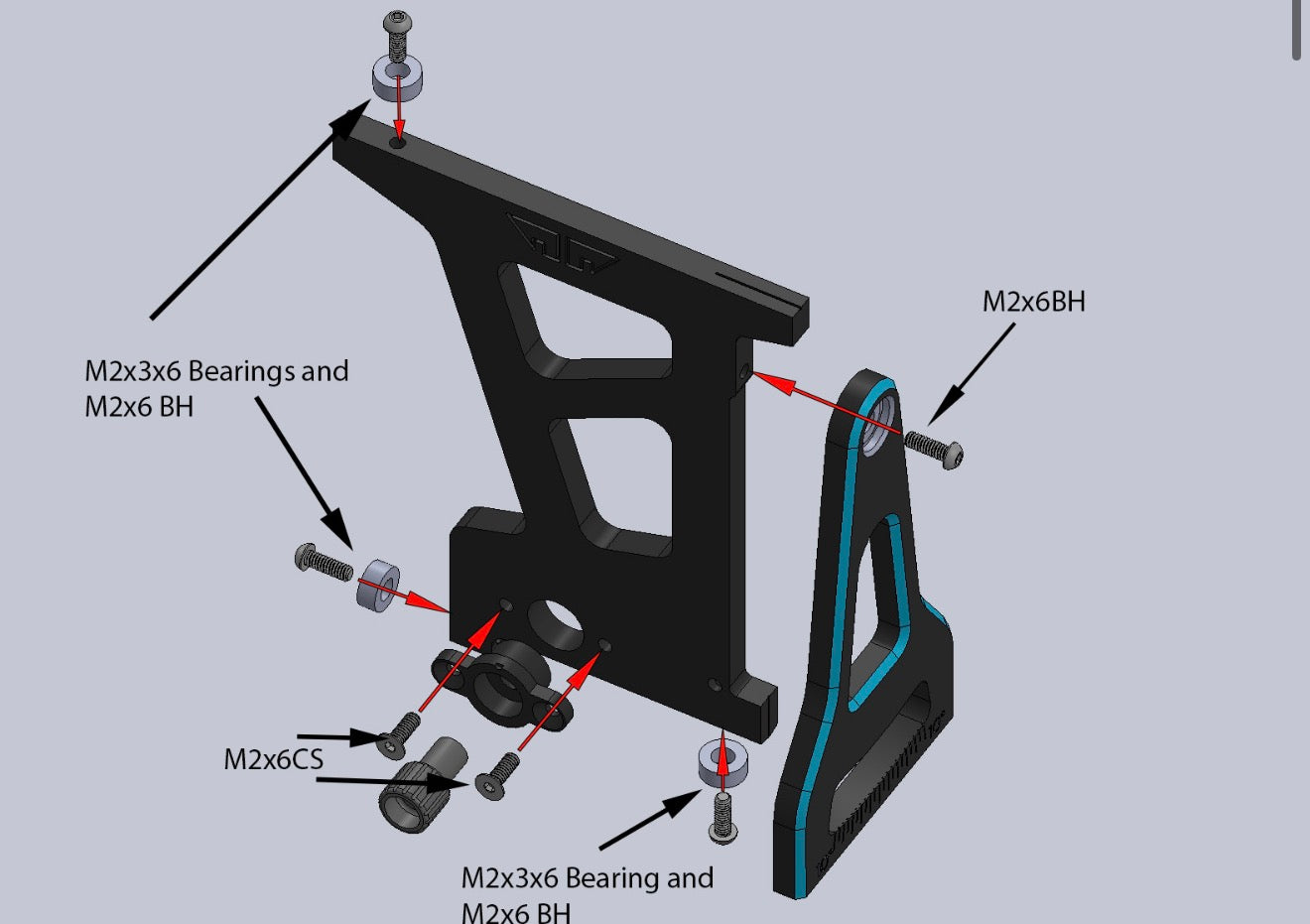 Reflex Racing 1/28 Set Up Station with Carrying Case Version 2 RX547V2