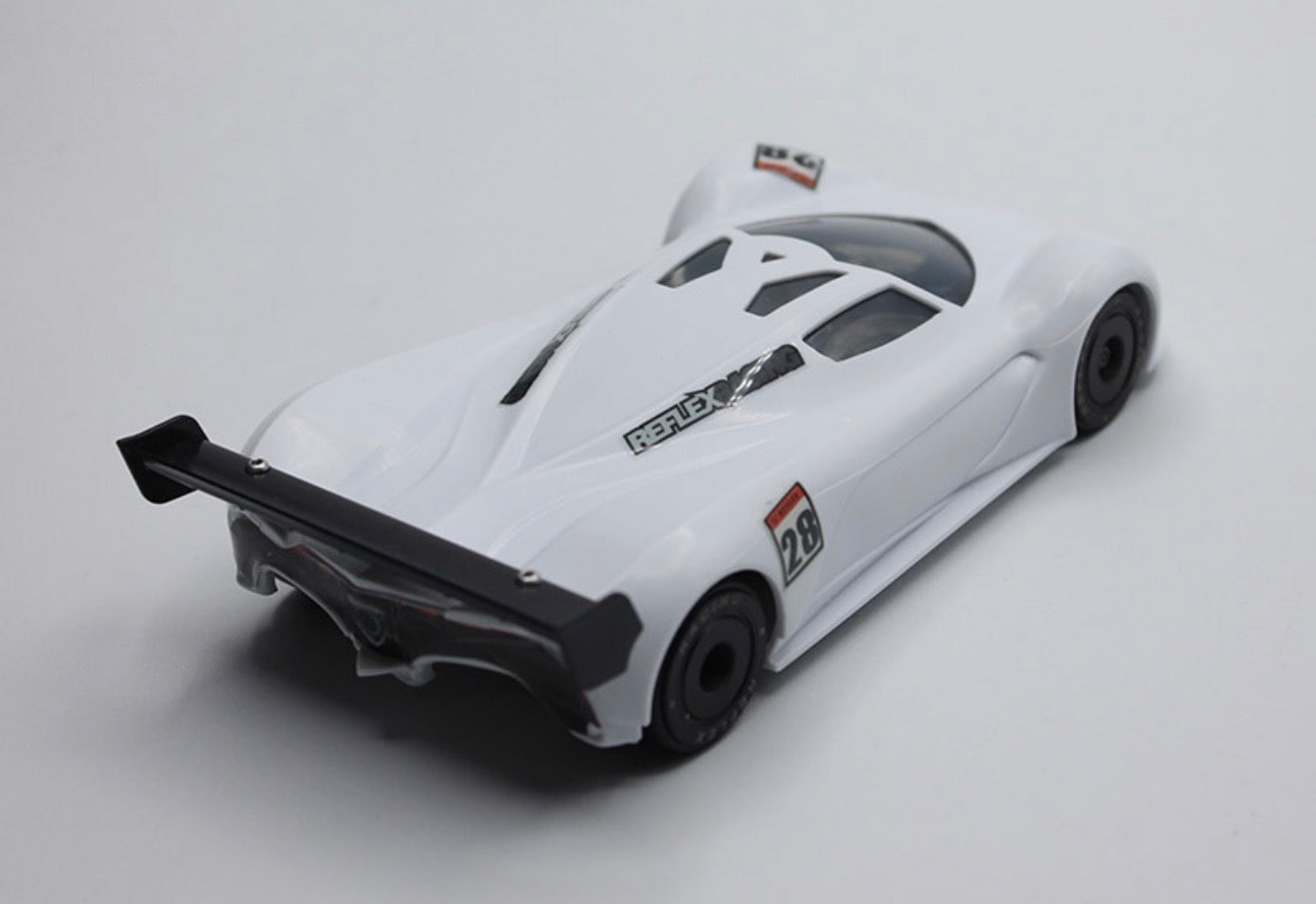 Reflex Racing MF-1 ABS Plastic Body Set (White) RAW-001-WT