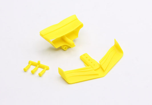 Reflex Racing FX28 Wing and Post Set - Yellow FX28-012-YE