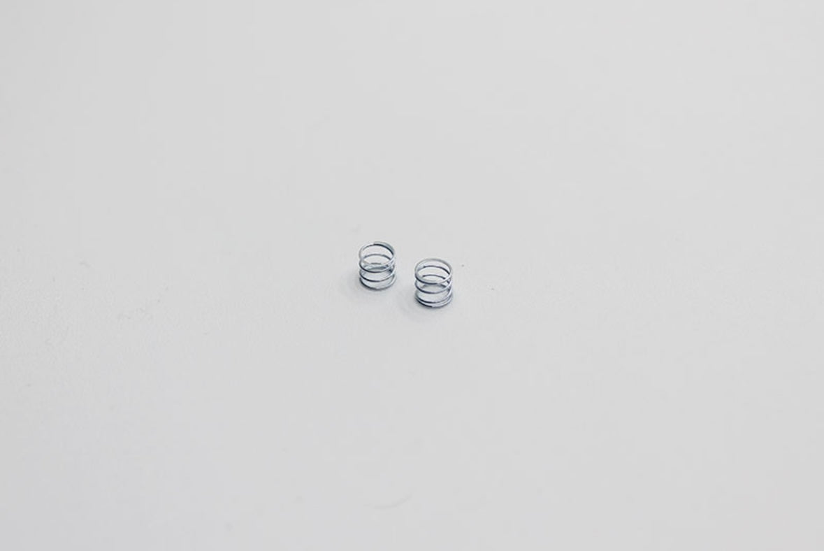Reflex Racing FX28 Front Springs V2 - Hard (Blue Silver) RX28A-17-HS