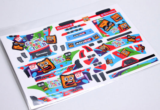 Raceway RC Jomurema GT-01 Decal Set - Theme 3 RCR014