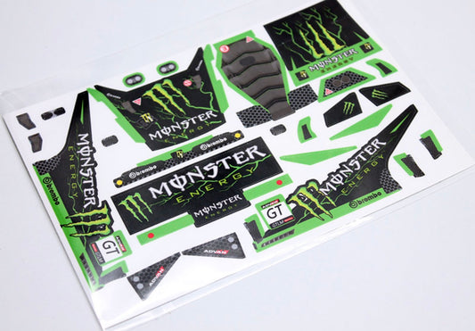 Raceway RC Mako Decal Set - Theme 4 RCR020