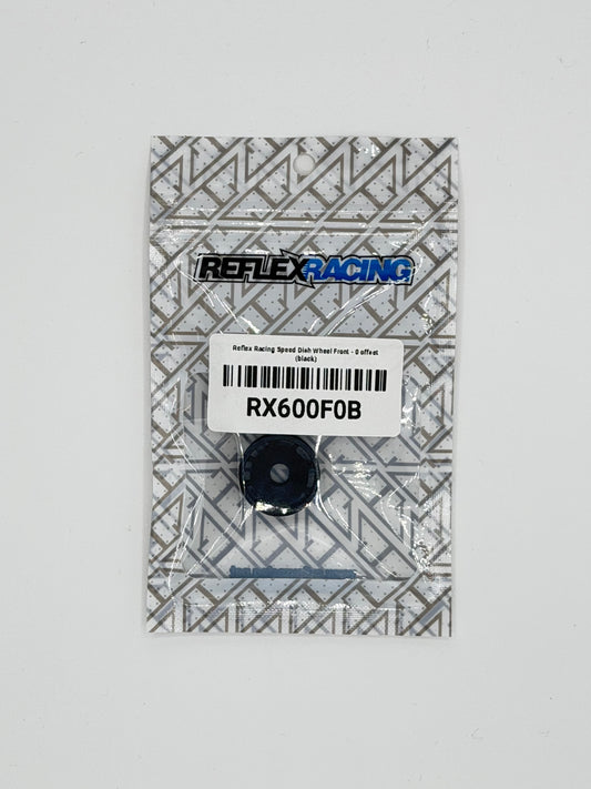 Reflex Racing Front Wheels 0-Offset Black RX600F0B