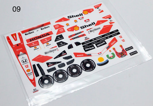 Raceway RC RCR009 FX28 Decal Set - Type MMC
