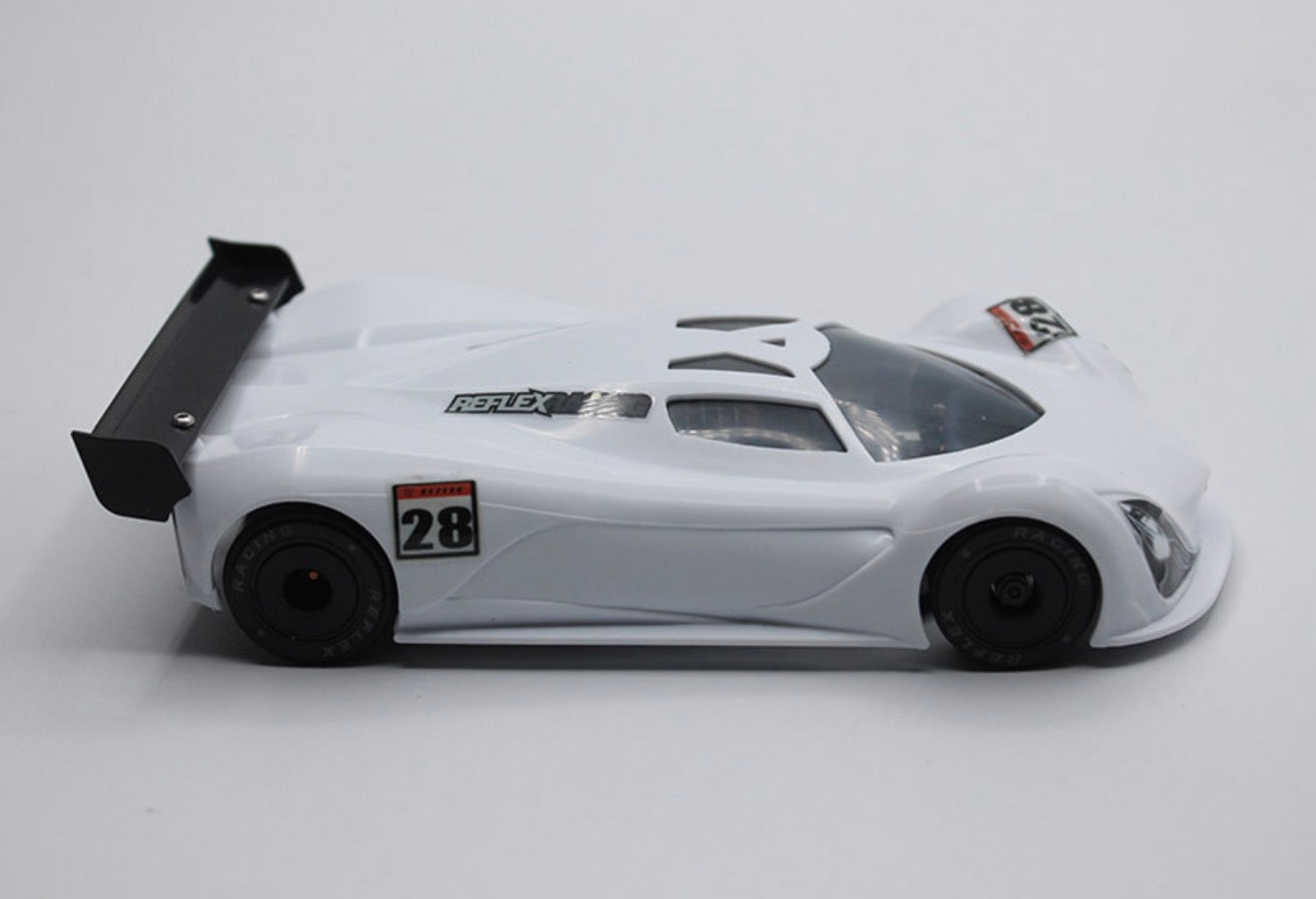 Reflex Racing MF-1 ABS Plastic Body Set (White) RAW-001-WT