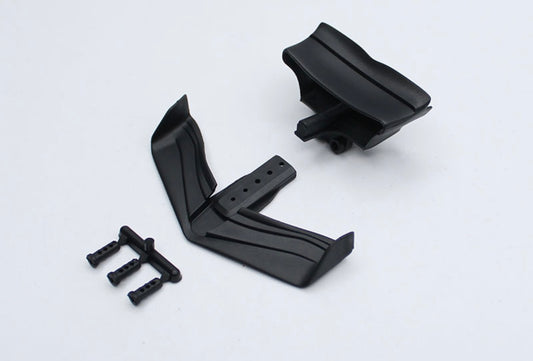 Reflex Racing FX28 Wing and Post Set - Black FX20-012-BK