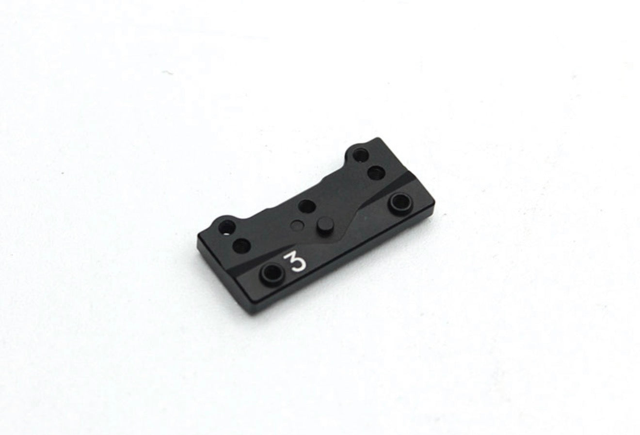 Reflex Racing GX28 3 Degree Caster Bulkhead GX28-006-03