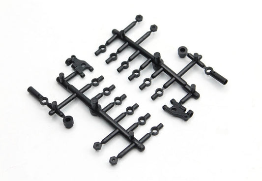 Reflex Racing RX28G2 Plastics Refresh Kit for DAA Cars (Black) RX28-057B
