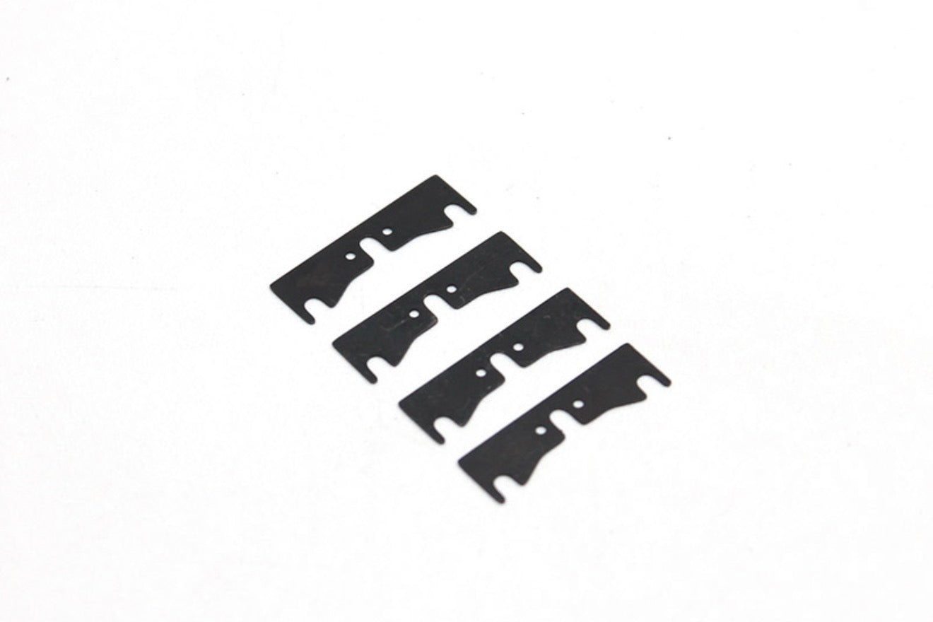Reflex Racing RX28 0.25mm Laser-Cut Bulkhead Ride Height/Roll Center Shims (4 pcs) RX28A-18