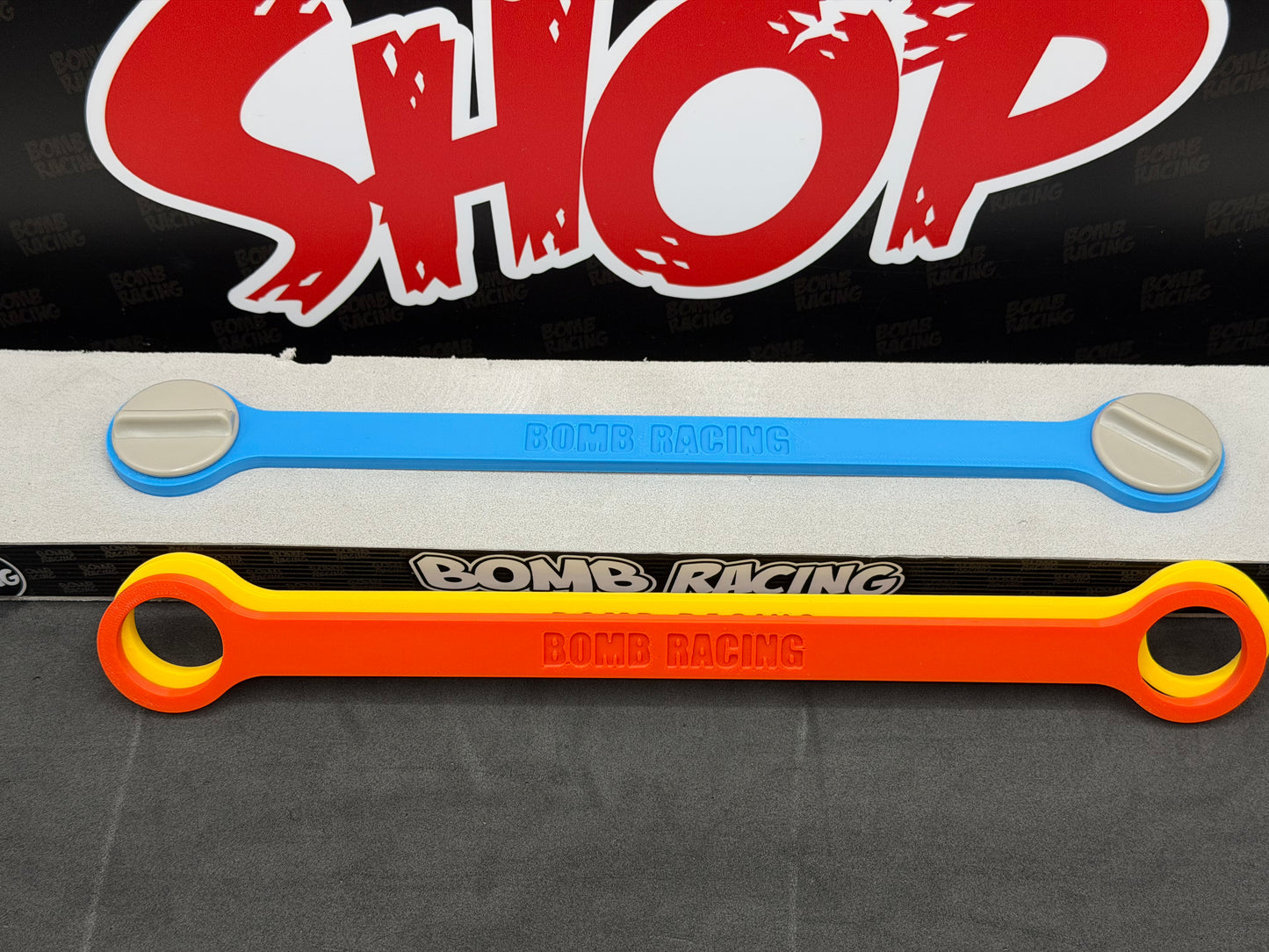 Bomb Racing Kyosho/RCP Track markers Yellow  (6pcs)