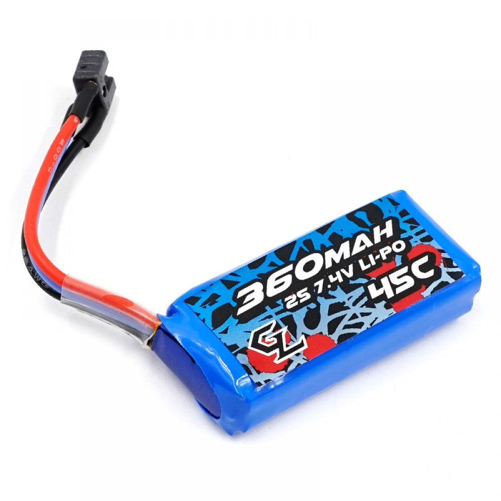 GL Racing Lipo 360mAh with GL Connector GBY-003-GL as