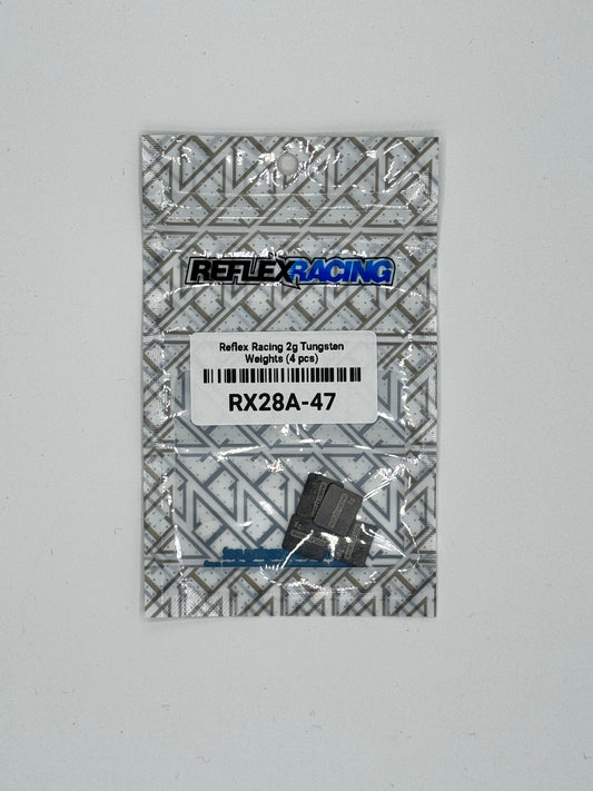 Reflex Racing 2g Tungsten Weights (4 pcs) RX28A-47