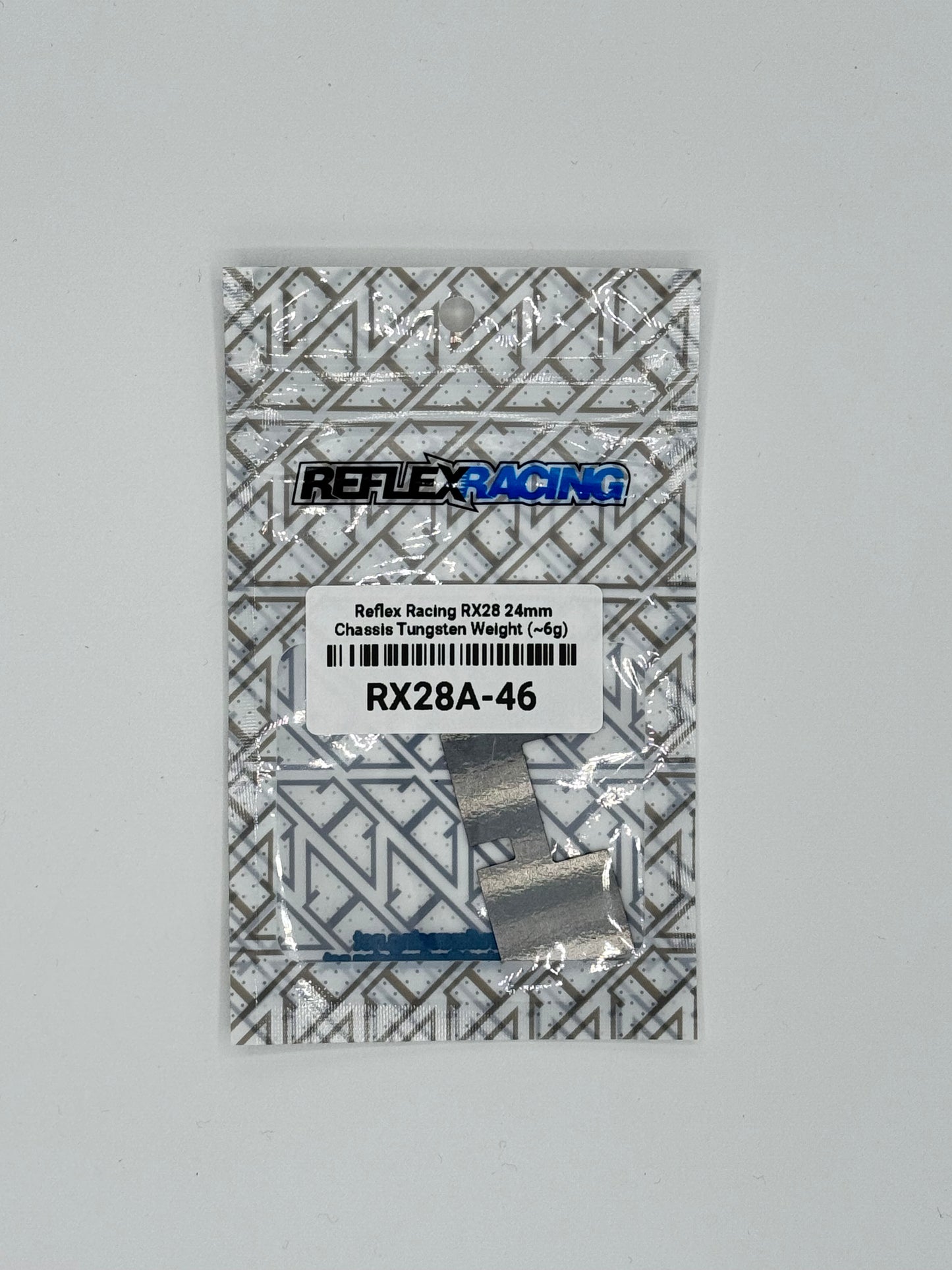 Reflex Racing RX28 24mm Chassis Tungsten Weight (~6g) RX28A-46