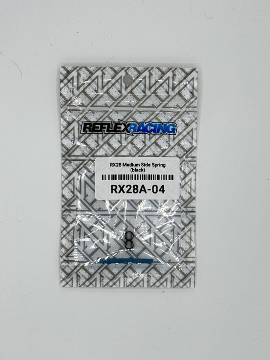 Reflex Racing RX28/FX28 Medium Side Spring (Black) RX28A-04
